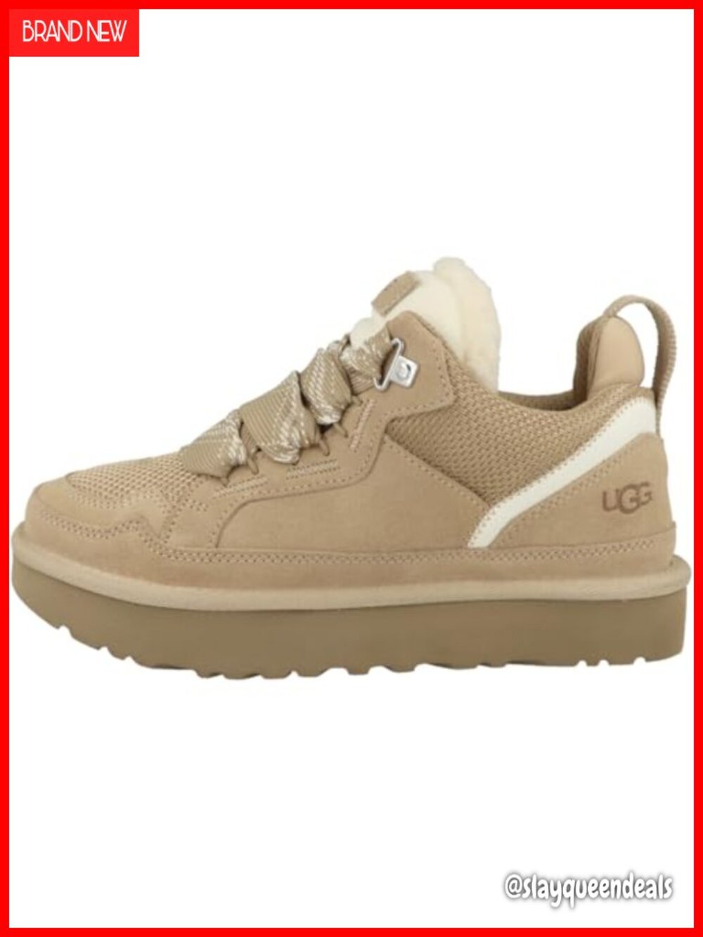 Suede Lowmel Sneakers with Wool Lining and SugarSole